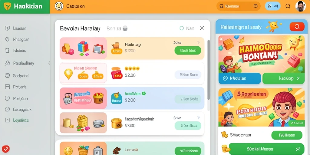 nabung77 - Screenshot mendemonstrasikan fitur tantangan menabung.